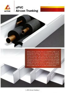 Active Aircon Plastic Trunking